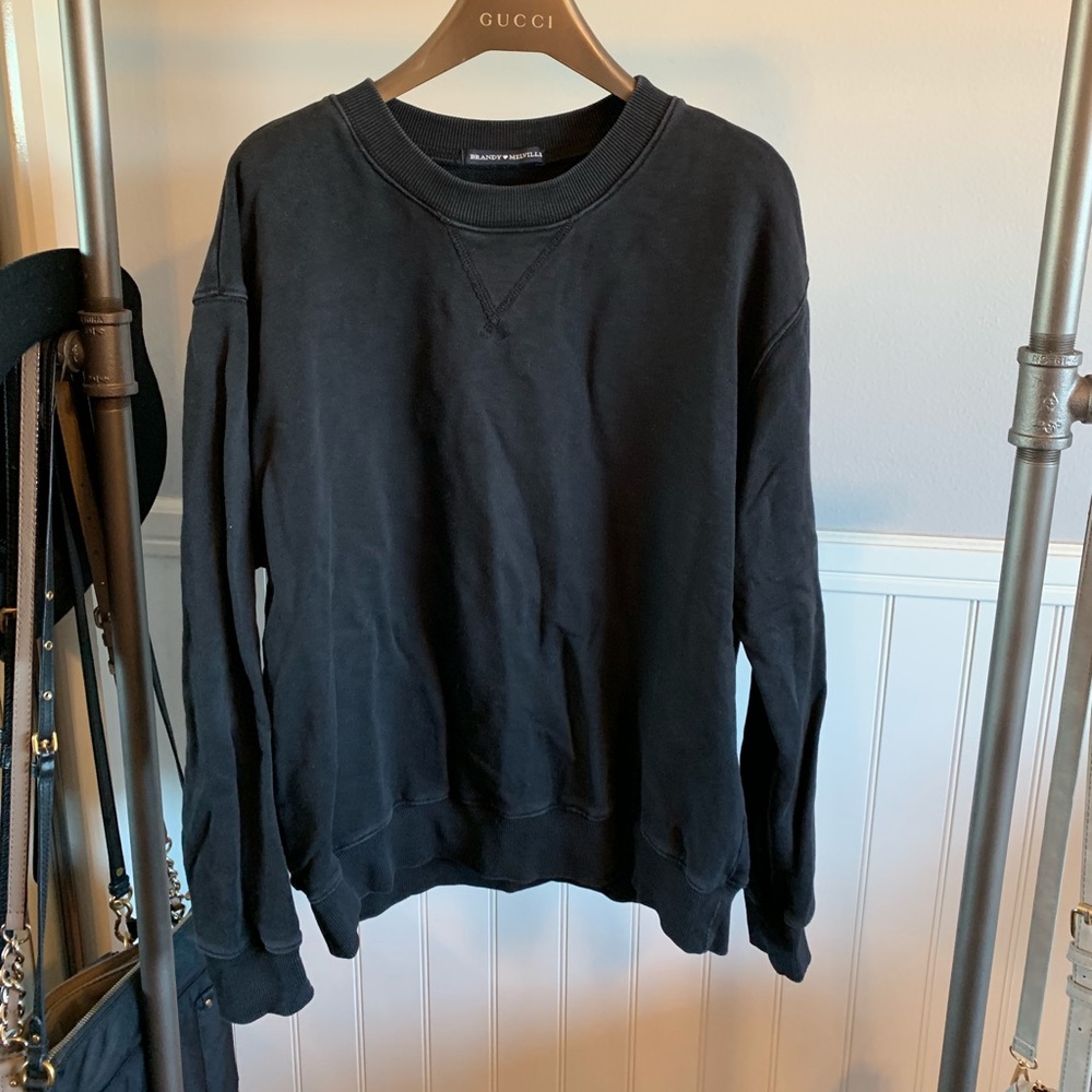 Black brandy Melville vintage sweater
